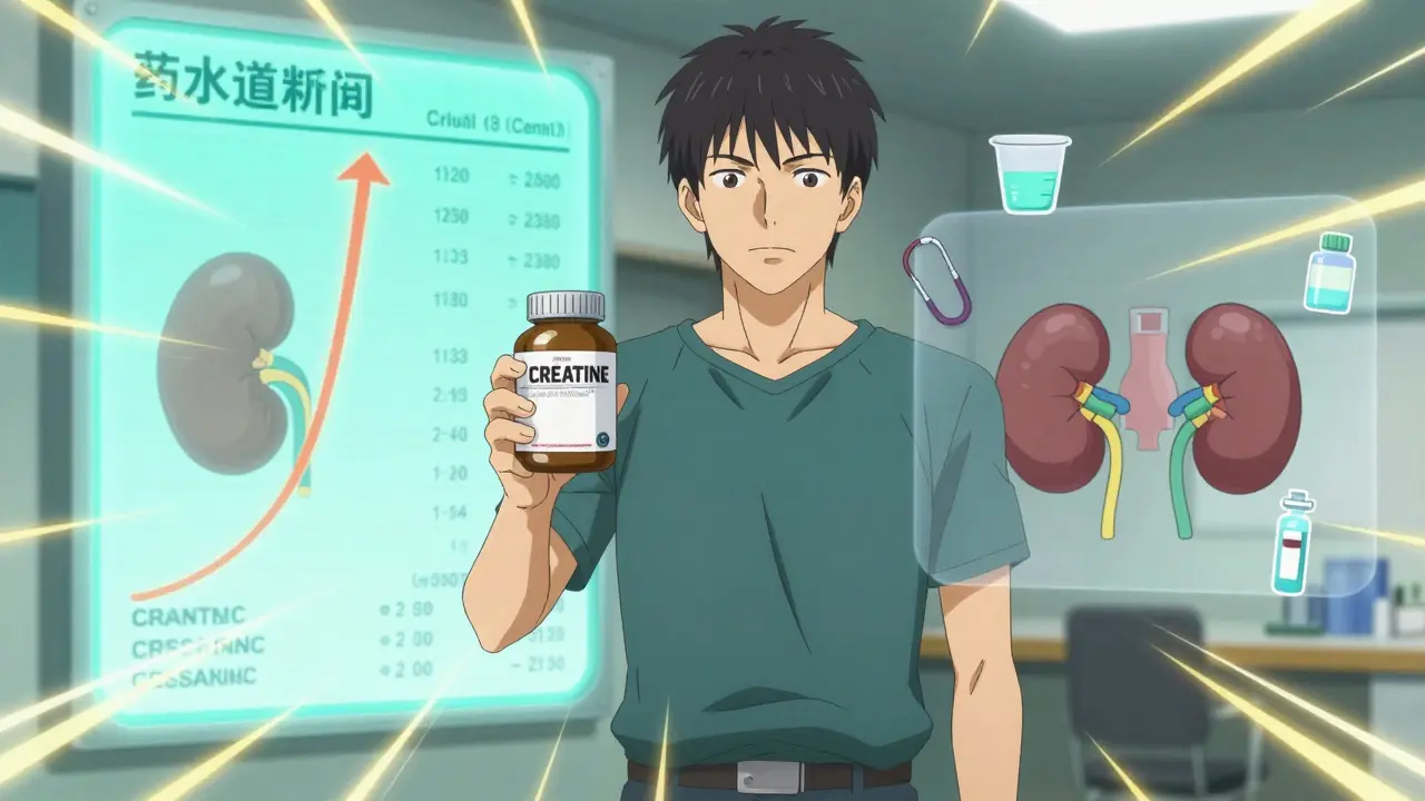 Creatine and Kidney Disease Medications: How to Monitor Renal Function Safely