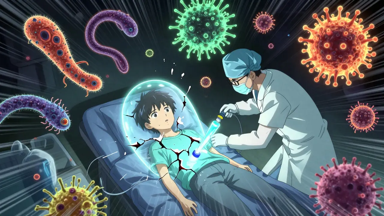 Infections in Immunosuppressed Patients: Unusual Organisms and Risks